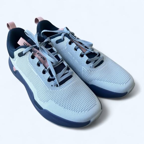 While On Earth Move Trainer Shoes Sneakers Glacier Lupin M 9.5 W 11 MINT - Picture 2 of 13